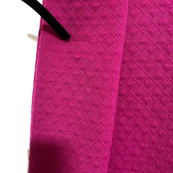 PAPPAGALLO V-NECK HOT PINK SLEEVELESS SHEATH DRESS SIZE 12 - Picture 8 of 11